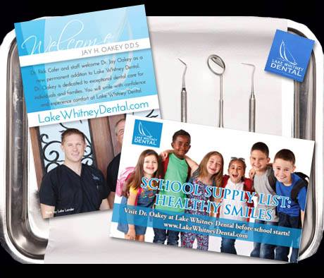 Postcard Design for Local Dental Office by Karen Oakley