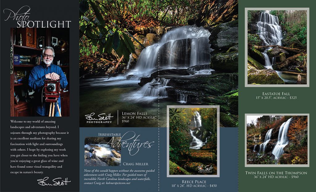 Brochure design by Karen Oakley